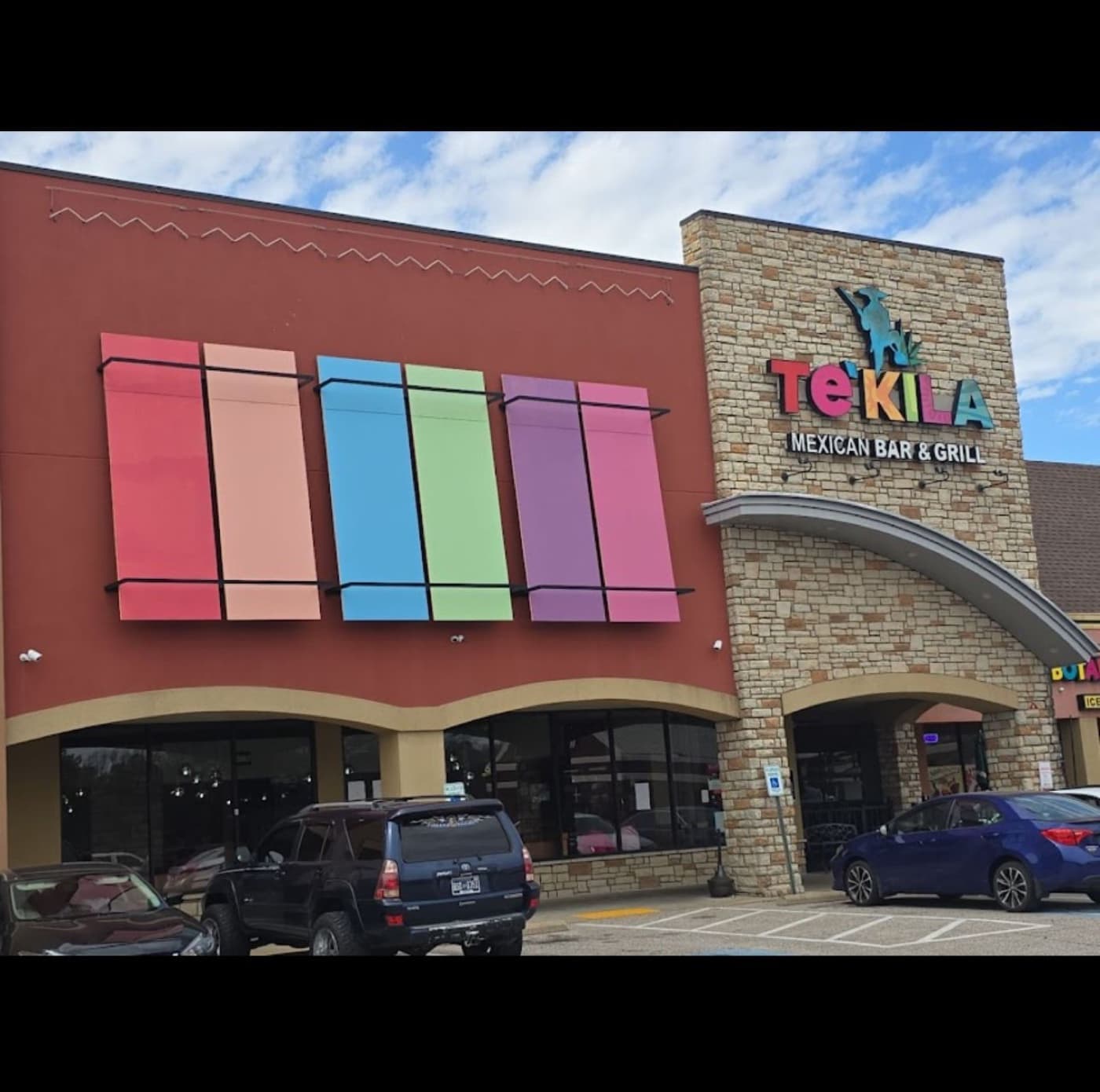 Tekila Mexican Bar & Grill storefront in Jackson